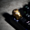Dropshipping Resin ESC Cool Artisan Cartoon Keycap for Mechanical Keyboard Stereoscopic Relief Iron Man